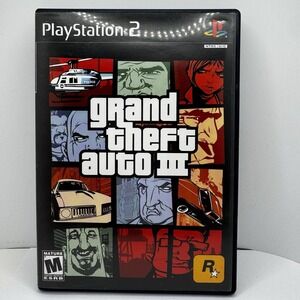 Grand Theft Auto III GTA 3 PS2 PlayStation 2